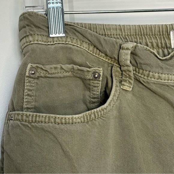 Zara Mercer Jogger Jeans Olive Green M - Picture 4 of 11